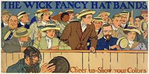 Wick: The Wick fancy hat bands. Cheer up - show your colors