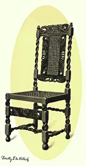 Occupant: Wicker and Wooden Chair