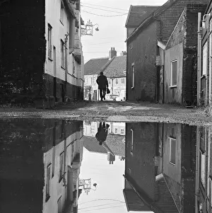 Puddles: Wickham Market, Suffolk