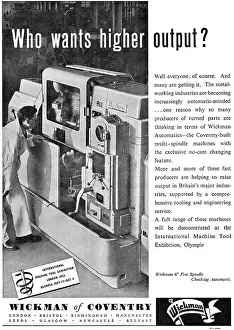Wickman: Wickman 6' Five Spindle Chucking Automatic