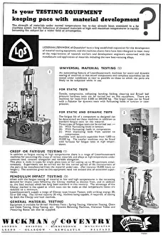 Wickman: Wickman Machine Tools & Test Equipment