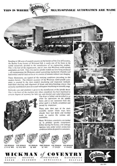 Automatics: Wickman Machine Tools & Test Equipment