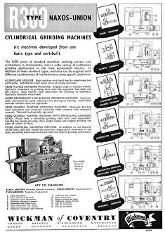 Wickman: Wickman Maxos-Union R300 Cylindrical Grinding Machine