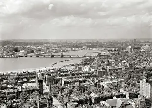 Meandering: Wide Northeast View of Longfellow Bridge Spanning