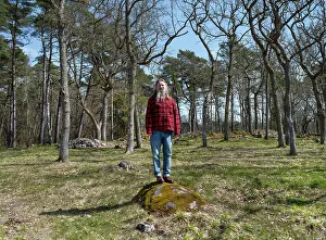 Gotland: Per Widerstrom, Viking cemetery, Eksta, Gotland, Sweden