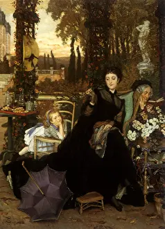 Bored: Widow with Ennui, by Tissot