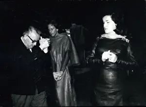 Tristan: Wieland Wagner, Kerstin Meyer, Birgit Nilsson, rehearsal