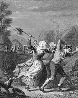 Consternation: WIFE BEATING HUSBAND