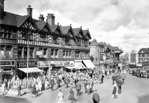 Wigan: Wigan, Market Place c1955