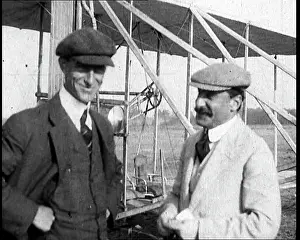 Kitty: Wilbur and Orville Wright Talking In Front