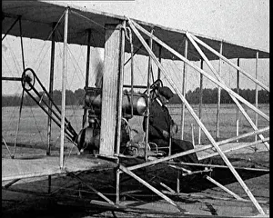 Kitty: Wilbur Wright Boarding A Wright Brothers Plane