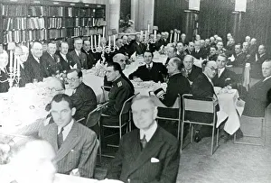 Wilbur: Wilbur Wright Dinner held in the Library of the Royal Ae