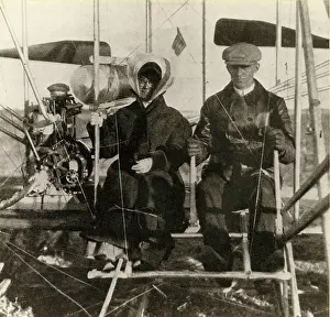 Wilbur: Wilbur Wright and his sister Katherine