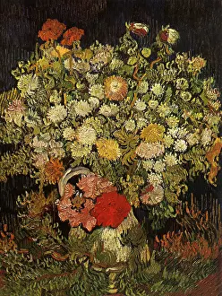 Wildflowers: Wild Flowers in a Vase, by Van Gogh