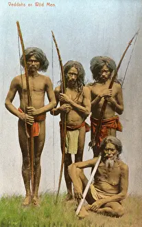 Gatherers: Wild Men (Veddahs) - Sri Lanka