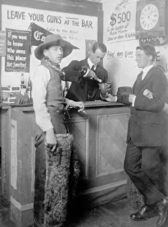 Liquor: Wild West Bar scene