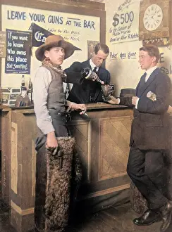Liquor: Wild West Bar scene