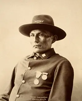 Chiricahua: Wild West. Naiche, Chiricahua Apache chief, ?