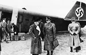 Canaris: Wilhelm Canaris with Franz-Eccard of Bentivegni on the Easte