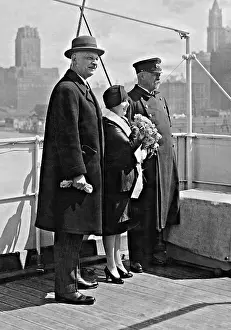 Christened: Wilhelm Cuno on the SS New York, 1927