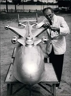 Thereafter: Wilhelm Fechner, engineer, with Superwal model