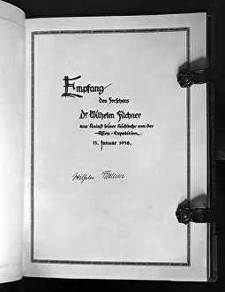Filchner: Wilhelm Filchner