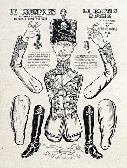 Arterra - Collection Philippe Clément: Wilhelm, German Crown Prince as a jumping jack