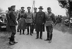 Heye: Wilhelm Heye during an exercise of the Reichswehr, 1928