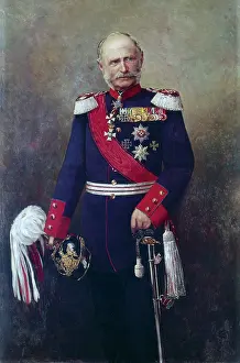 Pickelhaube: Wilhelm II. 25.2.1848 - 2.10.1921, King of Wuerttemberg