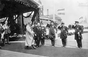 Hapag: Wilhelm II. with Albert Ballin