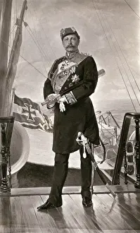 Wimmer: Wilhelm II in naval uniform, 1889