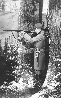 Aims: Wilhelm of Prussia at the hunt, around 1900