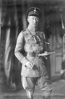 Totenkopf: Wilhelm of Prussia in Hussar uniform, 1918