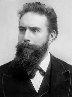 Roentgen: Wilhelm Roentgen (1845-1923), German physicist, ?