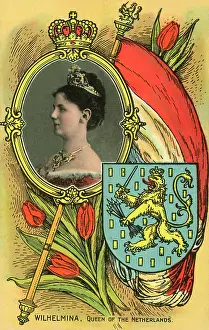 Sceptre: Wilhelmina (1880-1962) - Queen of The Netherlands