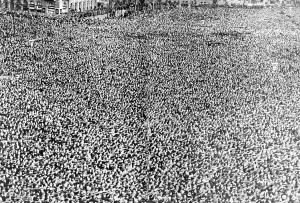 Wilhelmplatz: The Wilhelmplatz in Berlin, 1938