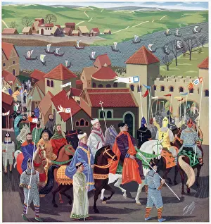 William the Conqueror - coronation procession