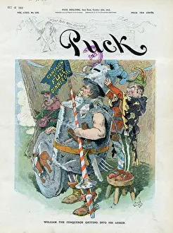 Penrose: William the Conqueror getting into his armor