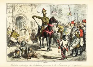 Abeckett: William the Conqueror with his ragtag army of Normans