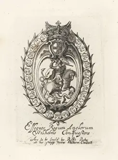 William Faithorne: William the Conqueror as Saint George