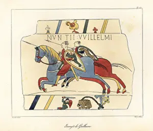 Envoys: William Duke of Normandy's messengers riding to
