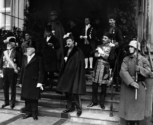Diplomats: William E. Dodd at the diplomatic New Year's Day Reception