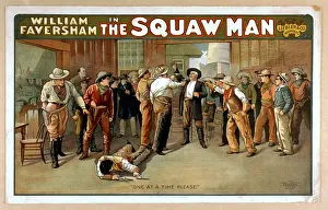 Squaw: William Faversham in The squaw man