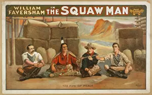 Squaw: William Faversham in The squaw man