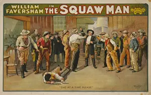 Squaw: William Faversham in The squaw man