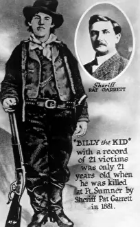 Bonney: William H. Bonney (aka Billy the Kid) with ?