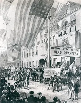 Whigs: William Harrison campaign headquarters in ?