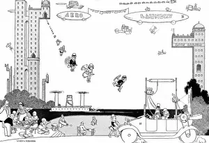 Endpapers: William Heath Robinson, Not Now But Soon