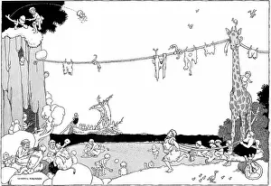 Endpapers: William Heath Robinson, Not Now but Soon