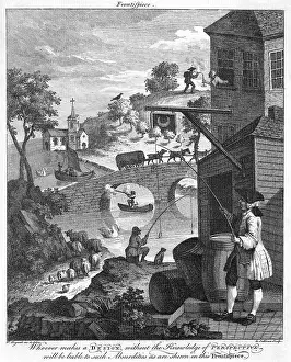 Illusions: William Hogarth - An exercise in false perspective